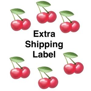 🍒 Extra Shipping Label For Trades & Overweight Bundles!